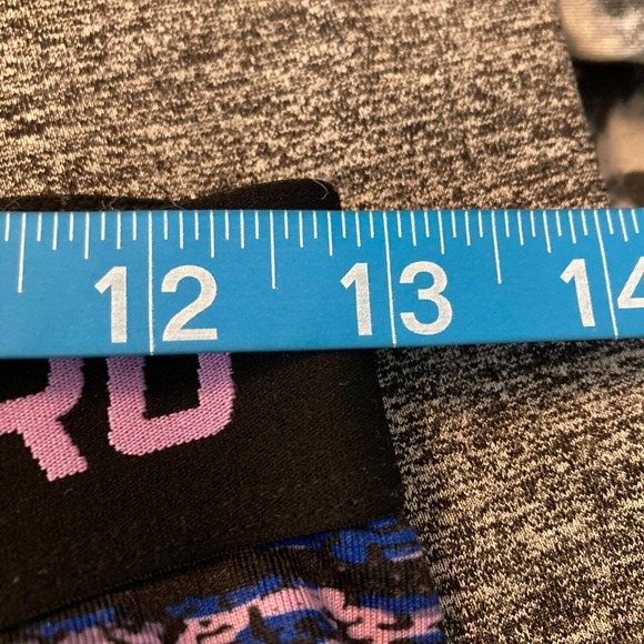 Nike Pro Leggings Womens M Purple Blue Static Pants Stretch DriFit Training Gym - Picture 8 of 11